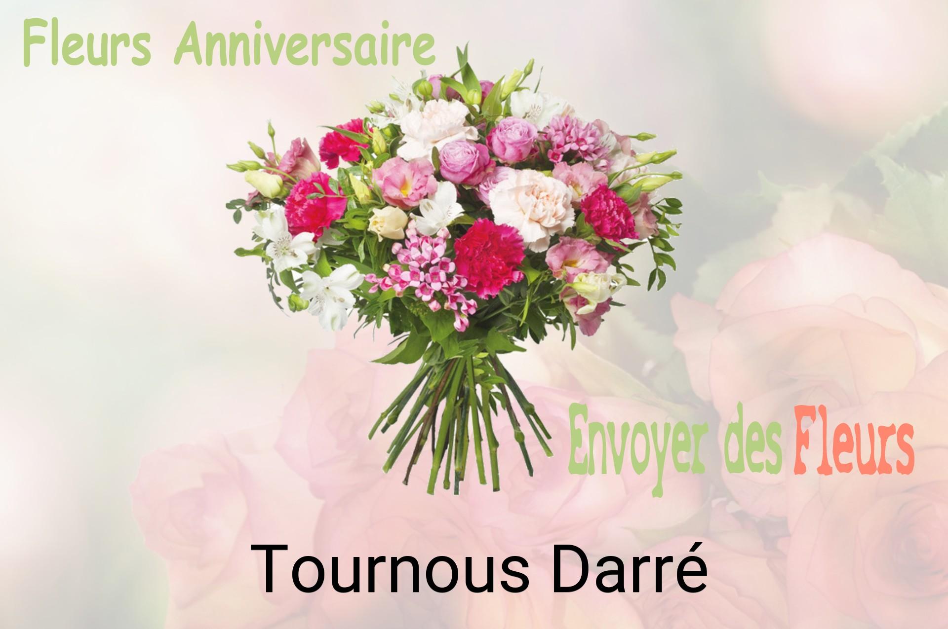 Bouquet de fleurs d’anniversaire livré à Tournous-Darré
